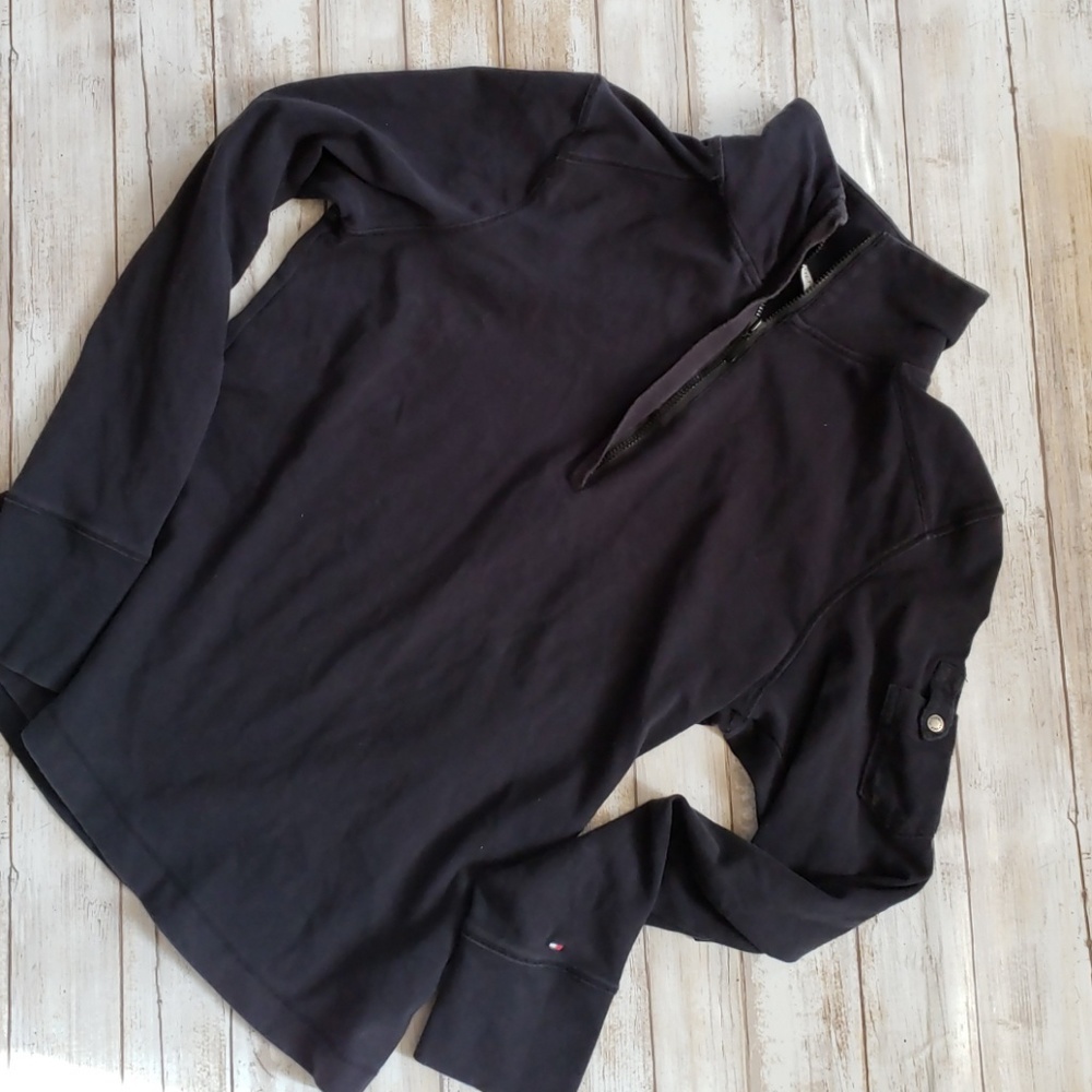 TOMMY HILFIGER 3/4 ZIP SZ M
